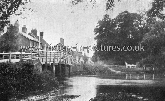 Ford and Bridge, Colne, Essex. c.1903
